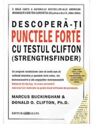 Descoperati punctele forte cu testul Clifton StrengthsFinder