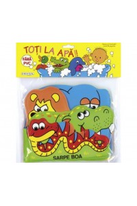 Toti la apa-Animalute din jungla (Sarpele boa)