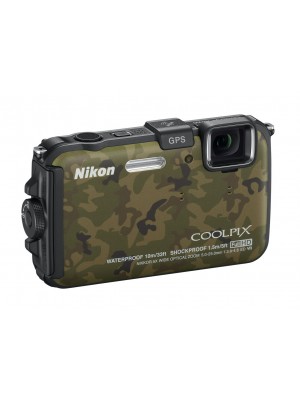 Ультракомпактный фотоаппарат Nikon Coolpix AW100 Green