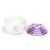 Oursson Набор керамических контейнеров CC5980R/WV (Белый с пурпурным)