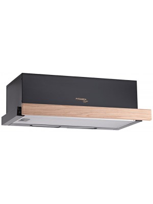 Вытяжка встраиваемая телескопическая Pyramida TL 60 Wood Black