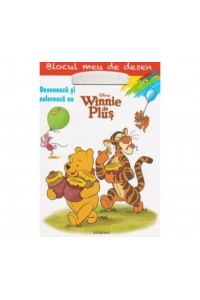 Winnie de plus. Deseneaza si coloreaza