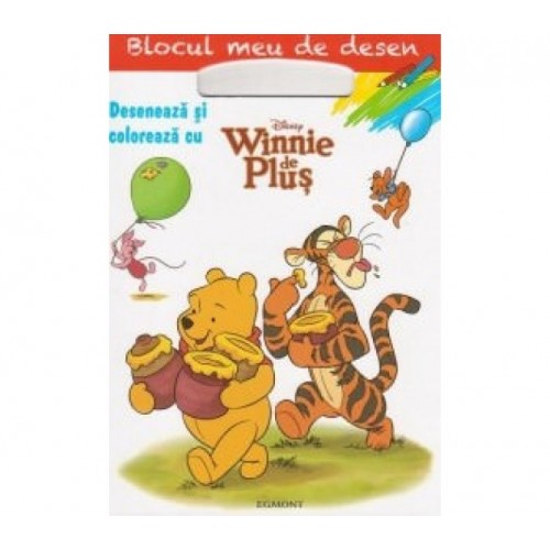 Winnie de plus. Deseneaza si coloreaza