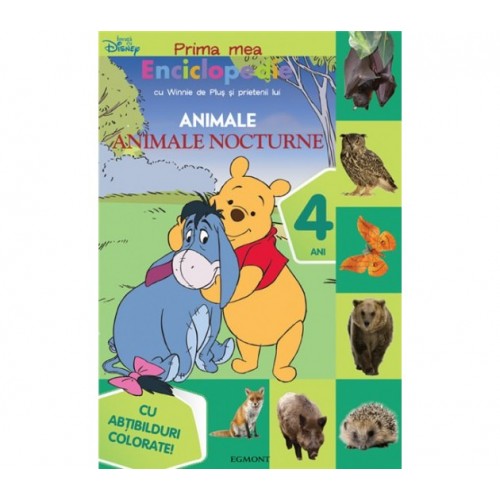 Winnie de plus. Enciclopedia mea. Animale nocturne