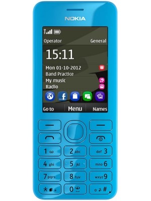 Мобильный телефон Nokia Asha 206 (Cyan)