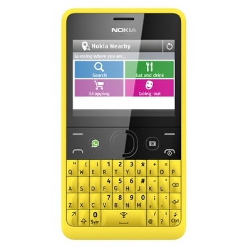 Мобильный телефон Nokia Asha 210 (Yellow)