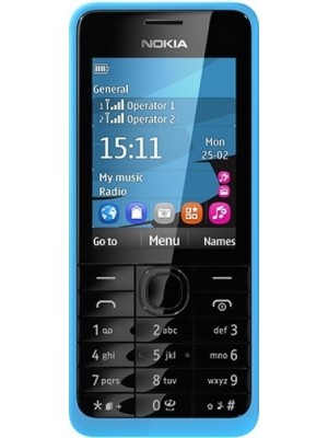 Мобильный телефон Nokia 301 Dual SIM (Cyan)