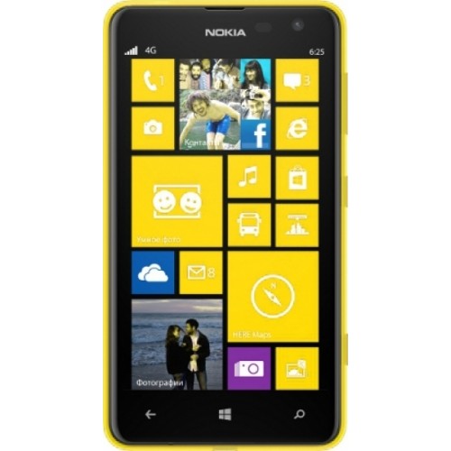 Смартфон Nokia Lumia 625 (Yellow)