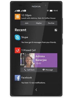 Смартфон Nokia X Dual SIM (Black)