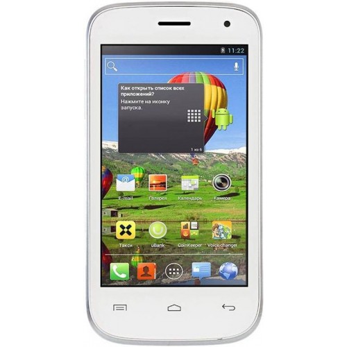 Смартфон Fly IQ445 Genius (White)