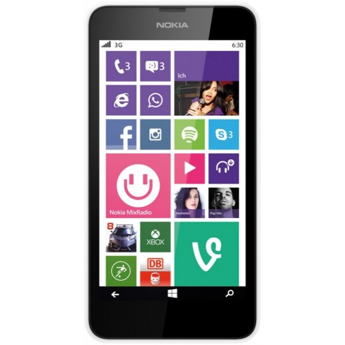 Смартфон Nokia Lumia 630 Dual SIM (White)
