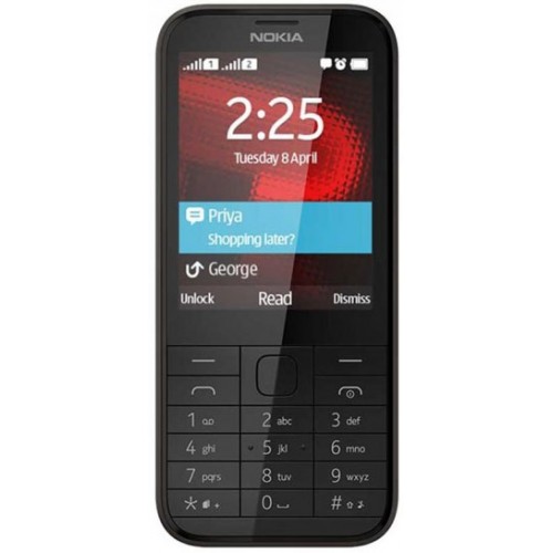 Мобильный телефон Nokia 225 Dual SIM (Black)