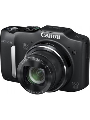 Компактный фотоаппарат Canon PowerShot SX160 IS Black