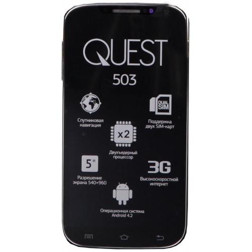 Смартфон Qumo Quest 503 (Black)