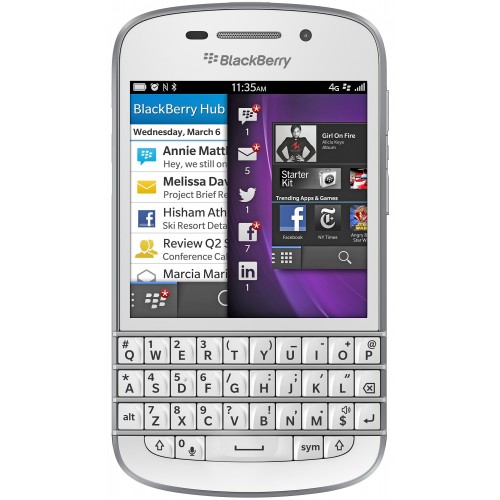 Смартфон BlackBerry Q10 (White)