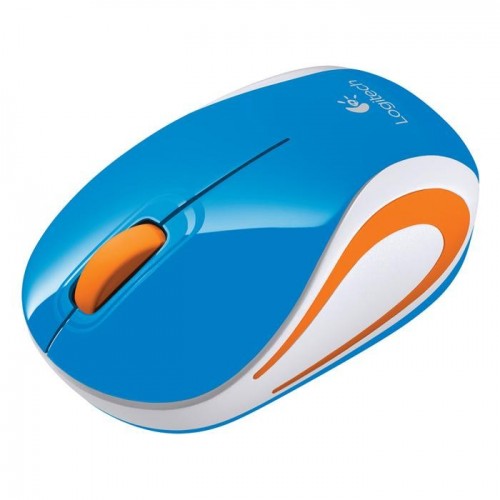 Мышь Logitech M187 Wireless Mini Mouse (Blue)