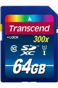 Карта памяти Transcend 64 GB SDXC Premium TS64GSDU1