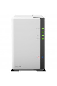 Сетевой накопитель Synology DS214se, 2-bay NAS Server, Internal HDD/SSD