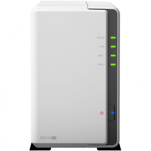 Сетевой накопитель Synology DS214se, 2-bay NAS Server, Internal HDD/SSD