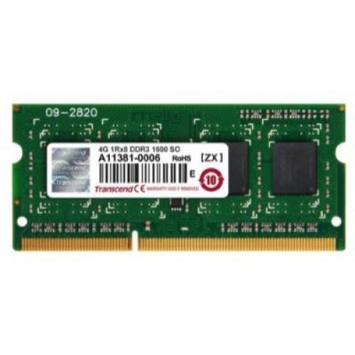 Оперативная память Transcend 4 GB SO-DIMM DDR3 1600 MHz (JM1600KSH-4G)