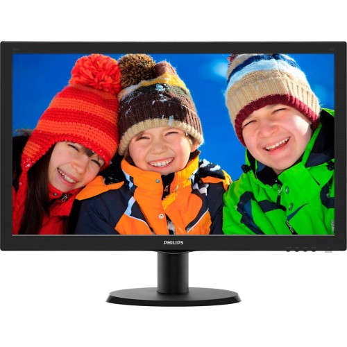 ЖК-монитор Philips 243V5LHAB, Glossy Black