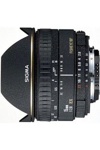 Объектив Sigma AF 15mm F2.8 EX DG Fisheye