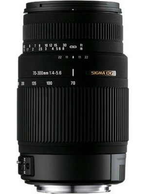 Телеобъектив Sigma AF 70-300mm F4-5.6 DG OS