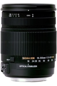 Объектив универсальный Sigma AF 18-250mm F3.5-6.3 DC OS HSM F/Nik