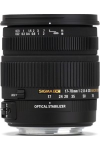 Объектив стандартный Sigma AF 17-70mm F2.8-4.0 DC MACRO OS HSM F/Nik