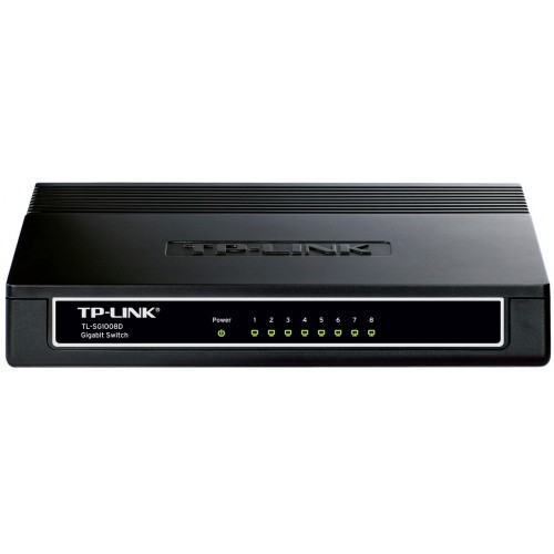 Коммутатор неуправляемый Tp-Link TL-SG1008D