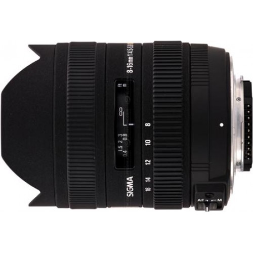 Объектив сверхширокоугольный Sigma AF 8-16mm F4.5-5.6 DC HSM F/Nik