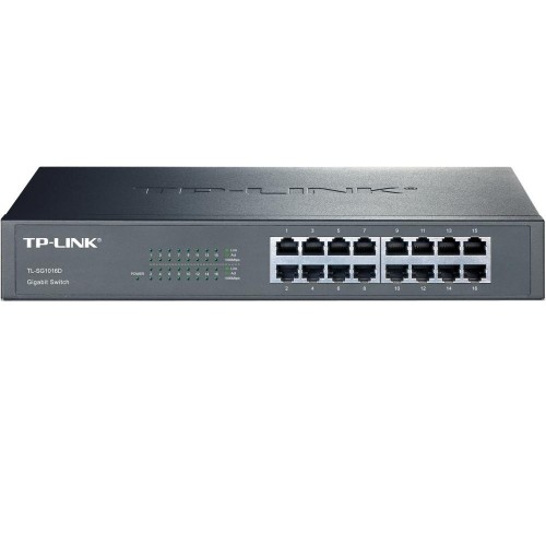 Коммутатор неуправляемый Tp-Link TL-SG1016D