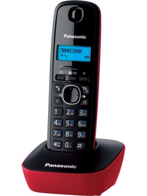 Радиотелефон Panasonic KX-TG1611UAR Red