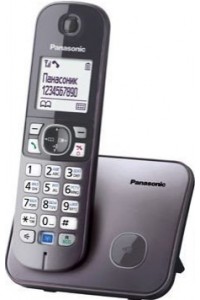 Радиотелефон Panasonic KX-TG6811UAM Metallic