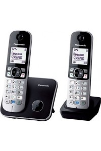 Радиотелефон Panasonic KX-TG6812UAB Black