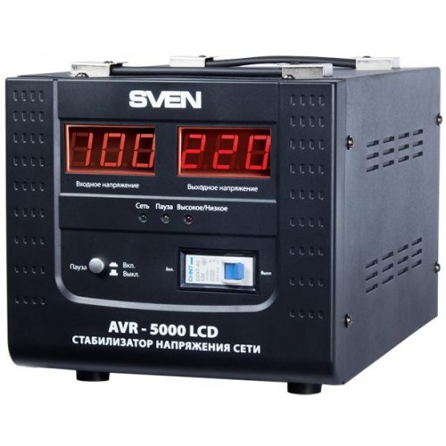 Стабилизатор напряжения Sven AVR-5000 LCD