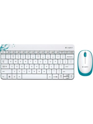 Комплект: клавиатура и мышь Logitech Wireless Combo MK240 White