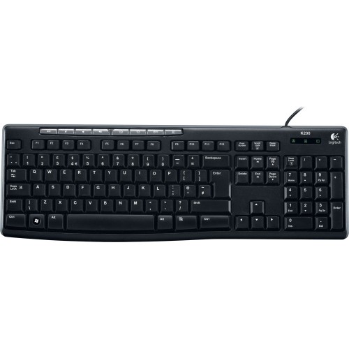 Клавиатура Logitech K200 Black