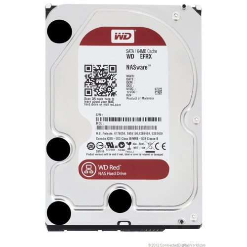 Жесткий диск Western Digital  Red WD10EFRX