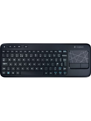 Клавиатура Logitech Wireless Touch Keyboard K400 Black