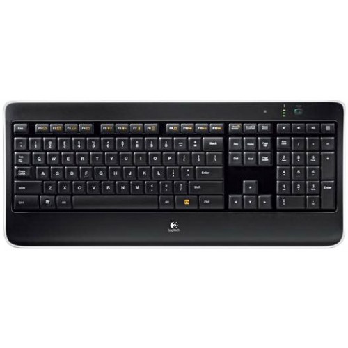 Клавиатура Logitech Wireless Illuminated Keyboard K800 (920-002395)