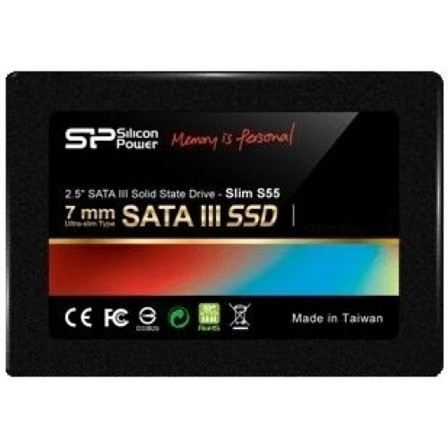 SSD накопитель Silicon Power Slim S55 SP120GBSS3S55S25
