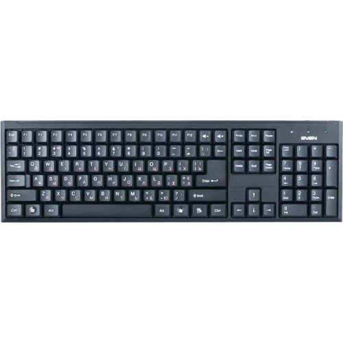 Клавиатура Sven Standard 303 USB+PS/2, Black
