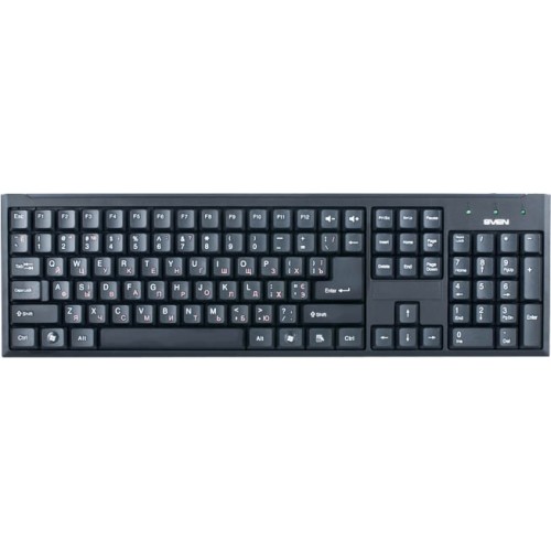 Клавиатура Sven Standard 303 USB+PS/2, Black