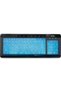 Клавиатура Sven Comfort 7200 EL, Illuminated, Black