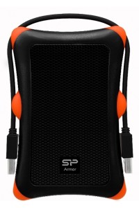 Жесткий диск Silicon Power Armor A30 SP010TBPHDA30S3K Black-Oragne