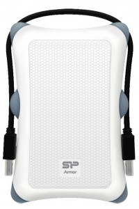 Жесткий диск Silicon Power Armor A30 SP010TBPHDA30S3W White-Grey