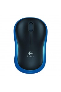 Мышь Logitech M185 Wireless Mouse (Blue)