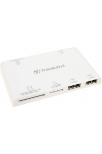 Картридер + USB hub Transcend TS-RDP7W