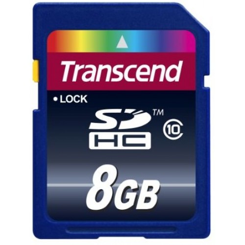 Карта памяти Transcend 8 GB SDHC class 10 TS8GSDHC10